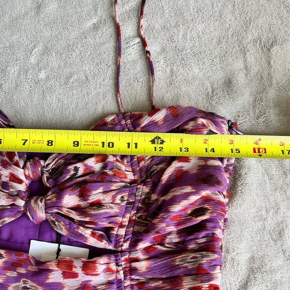 Zara Ruched Mini Dress - Picture 8 of 11